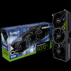 Видеокарта Palit RTX5070Ti GAMINGPRO OC V1 16GB GDDR7 256bit 3xDP HDMI 3FAN RTL Видеокарта Palit RTX5070Ti GAMINGPRO OC V1 16GB GDDR7 256bit 3xDP HDMI 3FAN RTL