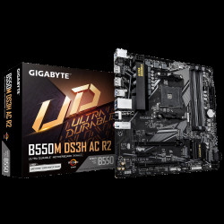 Материнская плата Gigabyte B550M DS3H AC R2, RTL Материнская плата Gigabyte B550M DS3H AC R2, RTL