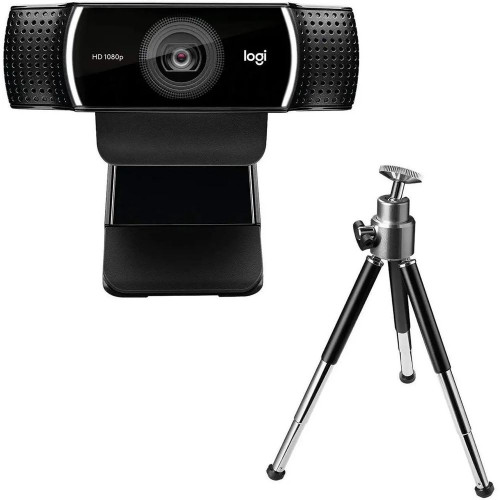 Веб-камера Logitech 960-001088/960-001089 WebCam C922 Pro Stream {USB 2.0,19201080, 2Mpix foto, Mic, Black} Веб-камера Logitech 960-001088/960-001089 WebCam C922 Pro Stream {USB 2.0,19201080, 2Mpix foto, Mic, Black}