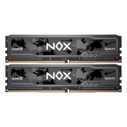 Модуль памяти Apacer 64GB DDR5 5200 DIMM OC NOX DDR5 w/HS, kit 2x32GB CL40, 1.25V