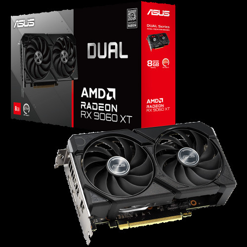 Видеокарта ASUS DUAL-RX9060XT-8G