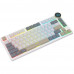 Клавиатура Royal Kludge RK N80 Pearly Dawn USB/2.4 GHz/Bluetоoth, RGB, Hot Swap, Red switch Клавиатура Royal Kludge RK N80 Pearly Dawn USB/2.4 GHz/Bluetоoth, RGB, Hot Swap, Red switch