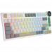 Клавиатура Royal Kludge RK N80 Pearly Dawn USB/2.4 GHz/Bluetоoth, RGB, Hot Swap, Red switch Клавиатура Royal Kludge RK N80 Pearly Dawn USB/2.4 GHz/Bluetоoth, RGB, Hot Swap, Red switch