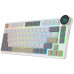 Клавиатура Royal Kludge RK N80 Pearly Dawn USB/2.4 GHz/Bluetоoth, RGB, Hot Swap, Red switch Клавиатура Royal Kludge RK N80 Pearly Dawn USB/2.4 GHz/Bluetоoth, RGB, Hot Swap, Red switch