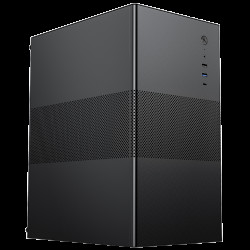 Корпус для ПК ACD Coffer 109B mATX, Type-C + USB3.0 + USB ports + HD audio combo, Mesh, Black.
