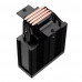 Вентилятор для процессора Coolleo CPU Cooler CL- B40S-DIG BK V2 Intel: LGA 115X/1200/1700/1851 AMD: AM4/AM5  200W TDP