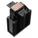 Вентилятор для процессора Coolleo CPU Cooler CL-B40S-DIG-BK-ARGB V2 Intel: LGA 115X/1200/1700/1851 AMD: AM4/AM5 200W TDP