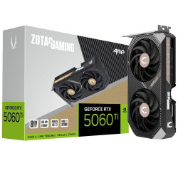 Видеокарта Zotac RTX5060Ti AMP 8GB GDDR7 128bit 3xDP HDMI 2FAN MEDIUM PACK Видеокарта Zotac RTX5060Ti AMP 8GB GDDR7 128bit 3xDP HDMI 2FAN MEDIUM PACK