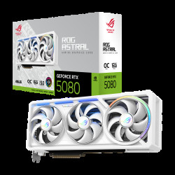 Видеокарта ASUS ROG-ASTRAL-RTX5080-O16G-WHITE