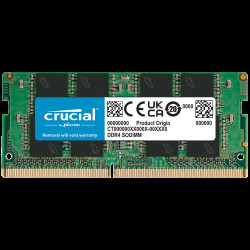 Модуль памяти Crucial 8GB Basic SODIMM DDR4-3200 (PC4-25600) CL19 1.2V