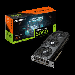 Видеокарта Gigabyte RTX5050 GAMING OC 8GB GDDR6 128bit 2xDP 2xHDMI 3FAN RTL