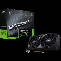 Видеокарта MSI RTX5070 SHADOW 2X 12GB GDDR7 192bit 3xDP HDMI 2FAN RTL