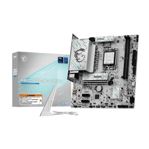 Материнская плата MSI H810M GAMING WIFI6E H810, LGA1851, 2DDR5, 1PCIEx16, 2PCIEx1, 1M.2, 2TypeC, 4USB3.2Gen1, 8USB2.0, 4SATA3.0, 2.5G, DP, HDMI, M-ATX, RTL