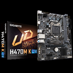 Материнская плата Gigabyte OEM H470M K, Socket 1200, Intel®H470, 2xDDR4-2333, HDMI, 1xPCI-Ex16, 1xPCI-Ex1, 2xSATA3, 1xM.2, 8 Ch Audio, GLan, (4+2)xUSB2.0, (2+2)xUSB3.2, mATX, RTL {} oem Материнская плата Gigabyte OEM H470M K, Socket 1200, Intel®H470, 2xDDR4-2333, HDMI, 1xPCI-Ex16, 1xPCI-Ex1, 2xSATA3, 1xM.2, 8 Ch Audio, GLan, (4+2)xUSB2.0, (2+2)xUSB3.2, mATX, RTL {} oem