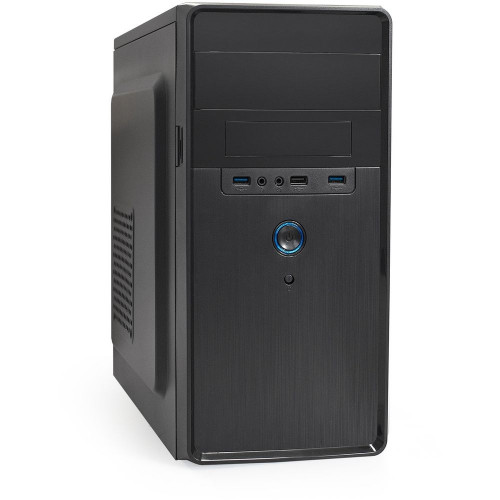 Корпус для ПК Exegate  Minitower ExeGate BA-309U2 (mATX, без БП, 1USB+2USB3.0, HD аудио, черный)