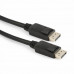 Кабель DisplayPort Cablexpert CC-DP-10, 3м, 20M/20M, черный, экран, пакет Кабель DisplayPort Cablexpert CC-DP-10, 3м, 20M/20M, черный, экран, пакет
