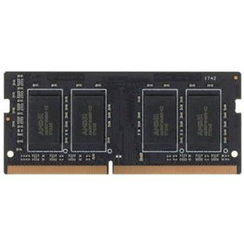 Модуль памяти  AMD Radeon R7 Performance Series Black R748G2606S2S-U 8GB DDR4 2666 SO DIMM Non-ECC, CL16, 1.2V,  RTL (182354)