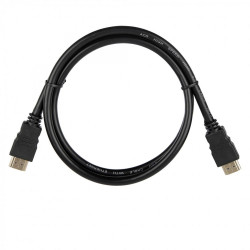 Кабель ACD-DHHM2-10B |ACD-DHHM2-10B| HDMI 2.0, Golden Plated,19m/19m, Черный, 1м (742224)