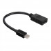 Кабель-адаптер ACD-DAMDF-01B |ACD-DAMDF-01B| mDP-DP, Golden Plated, 20m/20f, Черный, 0.2м (742552) Кабель-адаптер ACD-DAMDF-01B |ACD-DAMDF-01B| mDP-DP, Golden Plated, 20m/20f, Черный, 0.2м (742552)