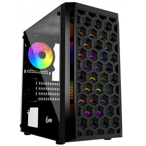 Корпус Powercase Корпус Powercase Mistral Micro T3B Tempered Glass, Mesh, 2x 140mm + 1х 120mm 5-color fan, чёрный, mATX (CMIMTB-L3) (202759) Корпус Powercase Корпус Powercase Mistral Micro T3B Tempered Glass, Mesh, 2x 140mm + 1х 120mm 5-color fan, чёрный, mATX (CMIMTB-L3) (202759)
