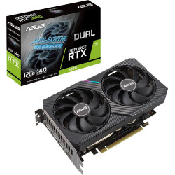 Видеокарта ASUS RTX3060 DUAL V2 OC 12GB GDDR6 192bit 3xDP HDMI 2FAN LHR RTL {10} [309925] [DUAL-RTX3060-O12G-V2]