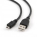 Кабель USB 2.0 Pro Cablexpert CCP-mUSB2-AMBM-6-TR AM/microBM, 1,8м, экран, феррит.кольцо, прозрачный, пакет Кабель USB 2.0 Pro Cablexpert CCP-mUSB2-AMBM-6-TR AM/microBM, 1,8м, экран, феррит.кольцо, прозрачный, пакет