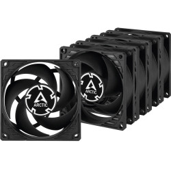 Вентилятор корпусной ARCTIC Cooling P8 Value Pack (Black/Black) (5pc)  (ACFAN00153A) (702065)