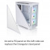Корпус Thermaltake Divider 500 TG Snow ARGB CA-1T4-00M6WN-01 White/Win/SPCC/Tempered Glass4/120mm ARGB Fan3/120mm CA-1T4-00M6WN-01 Standard Fan1 (527897)