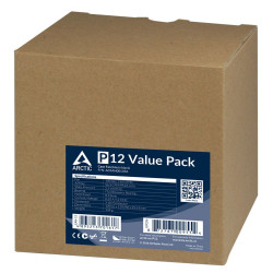 Вентилятор корпусной ARCTIC Cooling P12 Value pack (black/black)  (5pc)  (ACFAN00135A) (701617)