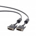 Кабель DVI-D dual link Cablexpert CC-DVI2-BK-6, 25M/25M, 1.8м, черный, экран, феррит.кольца, пакет {60} (081542) Кабель DVI-D dual link Cablexpert CC-DVI2-BK-6, 25M/25M, 1.8м, черный, экран, феррит.кольца, пакет {60} (081542)