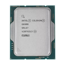 Центральный Процессор Intel Celeron G6900 OEM (Alder Lake, Intel 7, C2(0EC/2PC)/T2, Performance Base 3,40GHz(PC), UHD 710, L2 2.5Mb, Cache 4Mb, Base TDP 46W, S1700) (CM8071504651805)