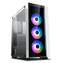 Корпус Deepcool MATREXX 55 V3 ADD-RGB WH 3F White, E-ATX, CPU Height 160mm, VGA max 370mm, USB 2.0 x 2, USB 3.0 x 1, Audio x 1, Mic x 1, int. 3.5